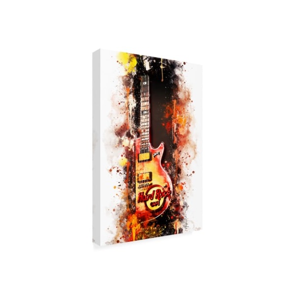 Philippe Hugonnard 'NYC Watercolor Collection - Hard Rock Cafe' Canvas Art,30x47